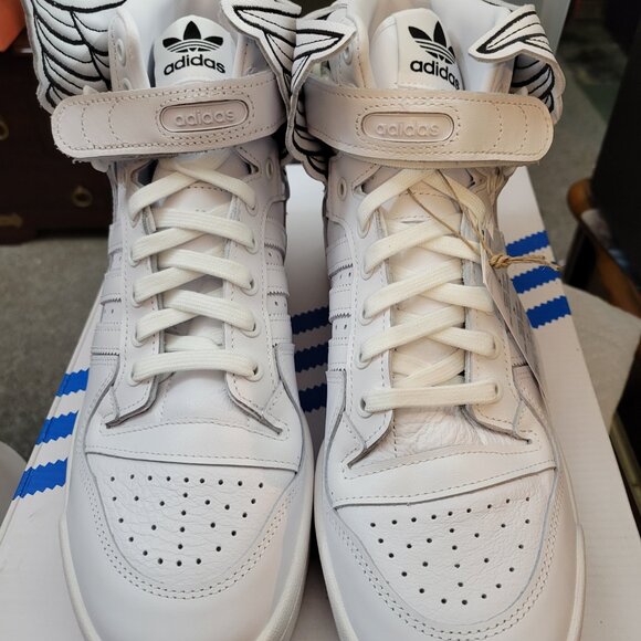 Rare Adidas Jeffery Scott JS Wings 4.0 White Gym Shoe - NWT in Box main image 10